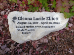 Glenna Lucile Elliot memorial, Leslie Nelson.jpg