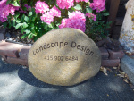 Landscape Design rock for Pamela & Randy Thom.JPG